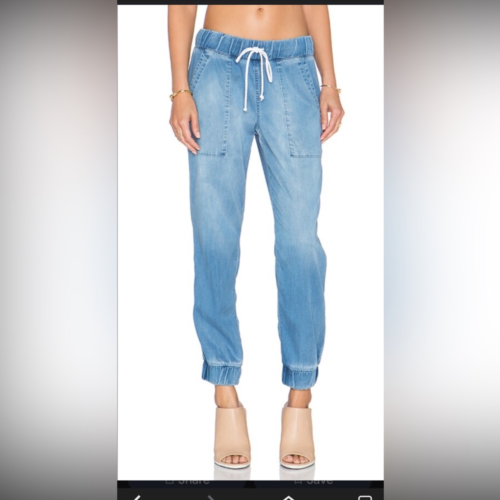 Bella Dahl Blue Relaxed Jogger Jeans